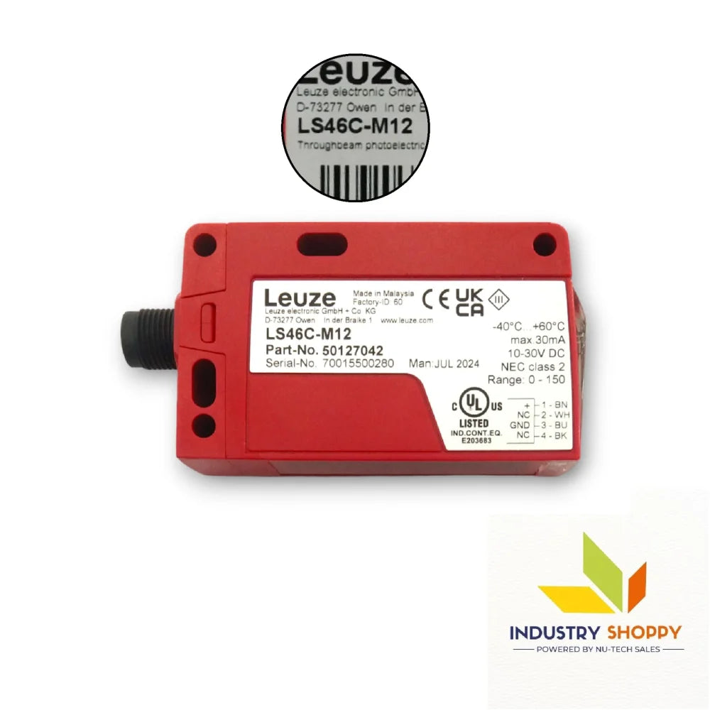 Leuze LS46C-M12 Photoelectric Sensor Leuze LS46C-M12 Photoelectric Sensor